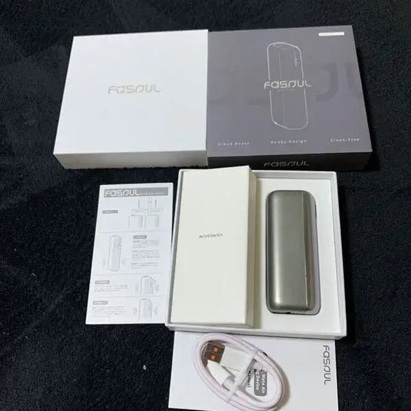 【日落金色 / 午夜灰 / 極光紫 / 銀色】Fasoul Mate Air Iluma 二回機 專為TEREA磁吸型煙彈設計一彈兩抽省錢達人首選