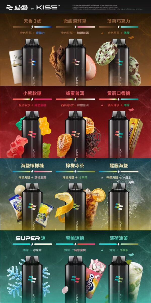 WAGOO哇酷拋棄式6500口10送一